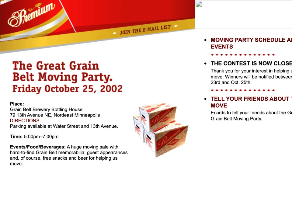 Grain Belt Premium at Olson